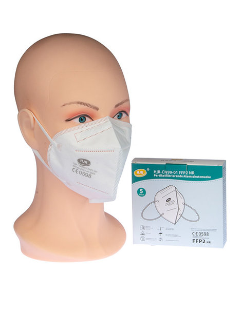 FFP2 Masken - 1 Packung mit 5 FFP2 Masken