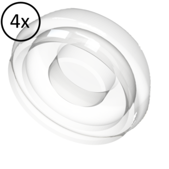 Retentionseinsatz mit Pin / transparent / 1,5 kg